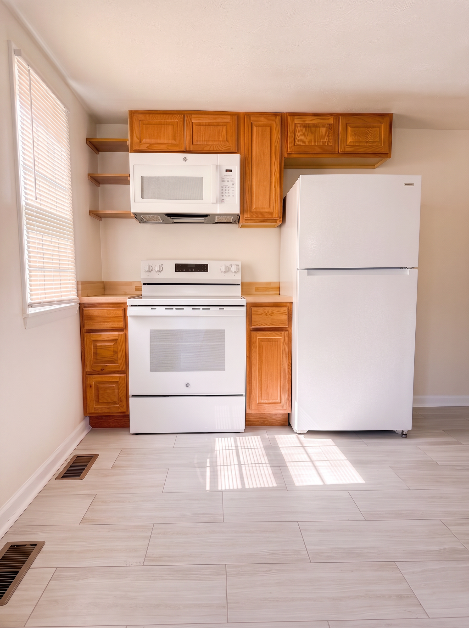 Updated kitchen after renovation