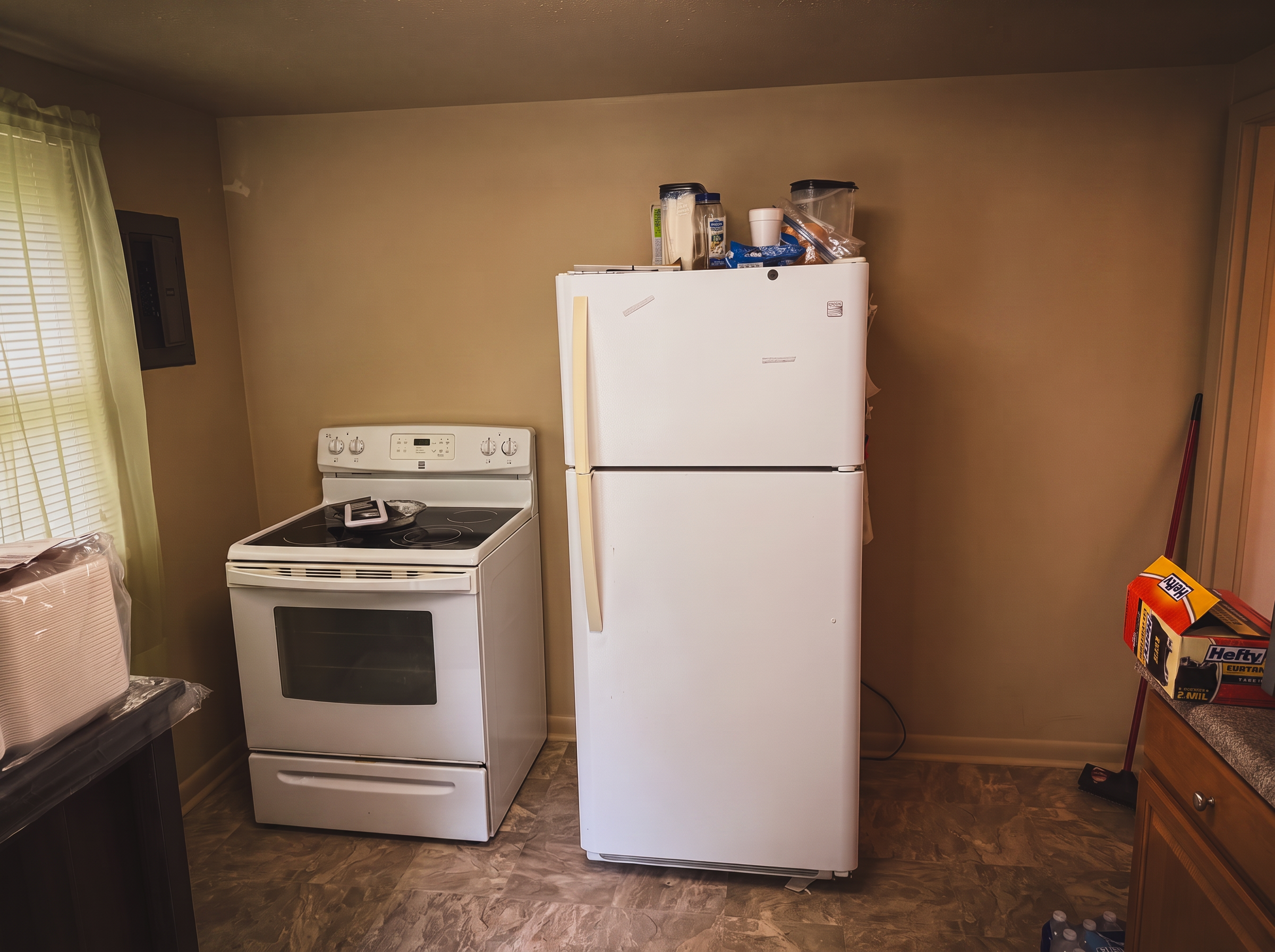 Dated kitchen before renovation